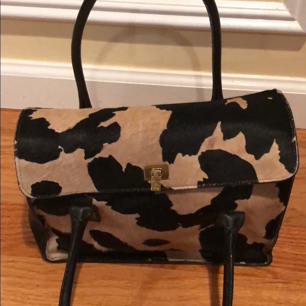 Cow Print Purse